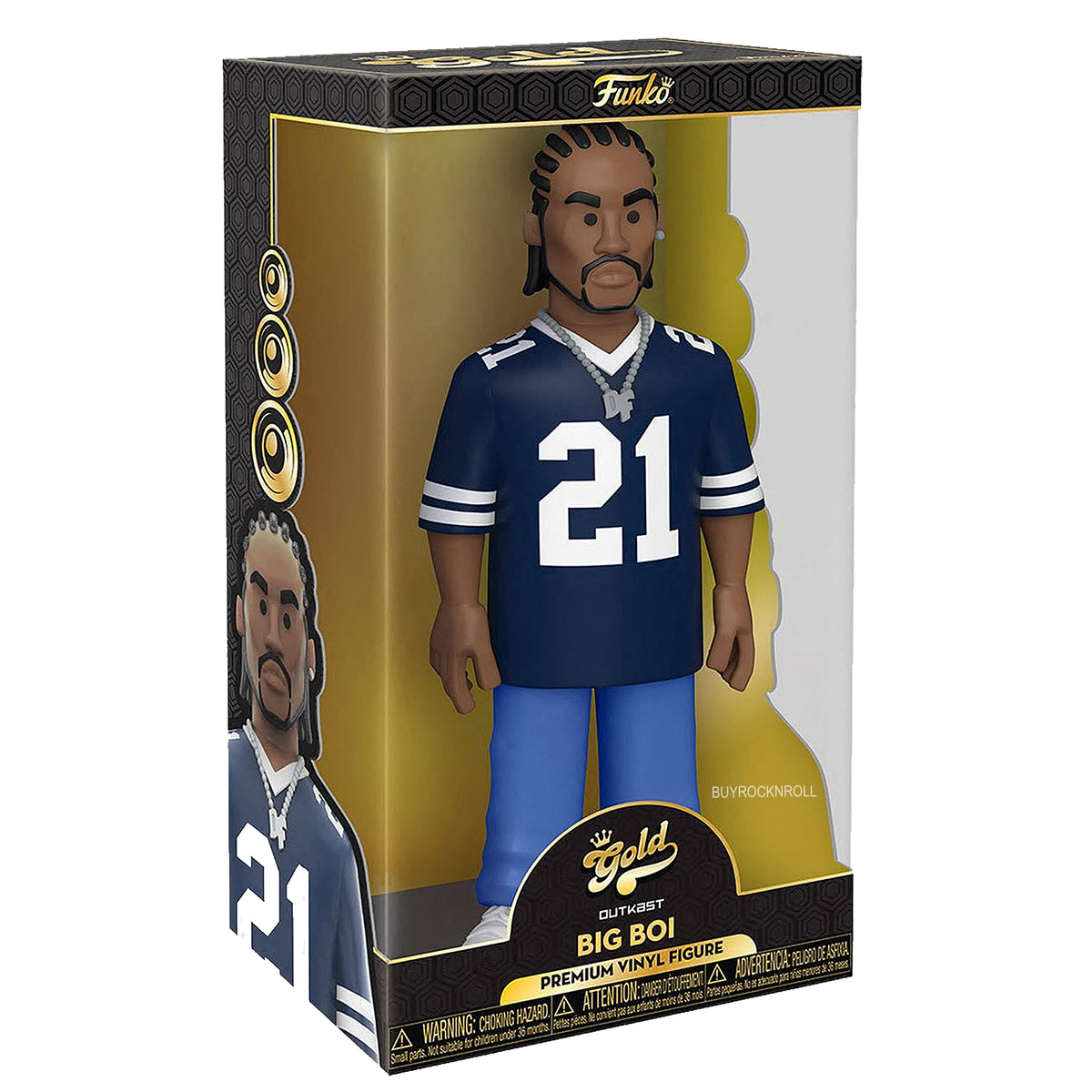 Outkast Collectible Handpicked 2021 Funko Premium Vinyl Gold Big Boi 12" Figure