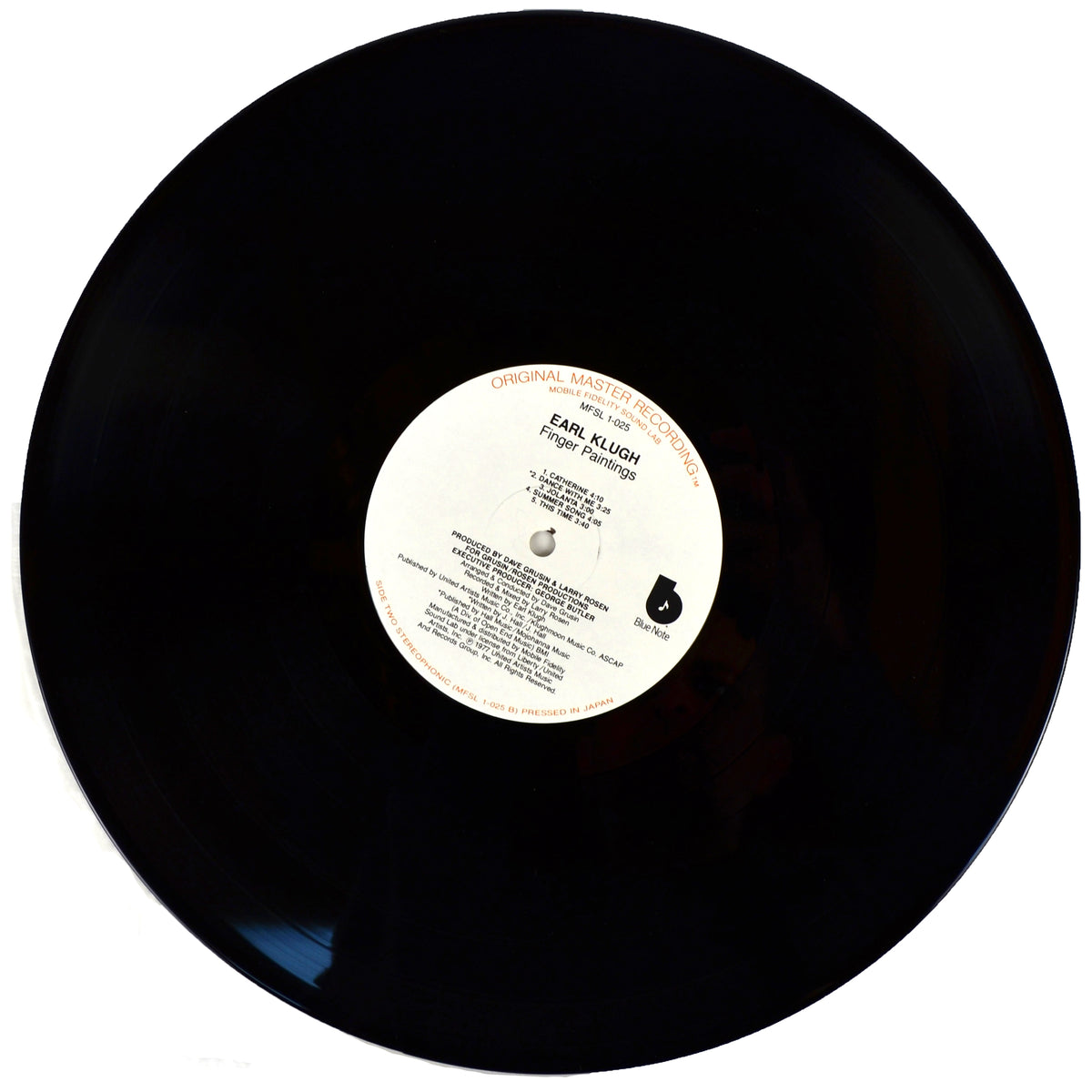 MFSL Collectors: 1980 Mobile Fidelity Earl Klugh Finger Paintings LP #1-025