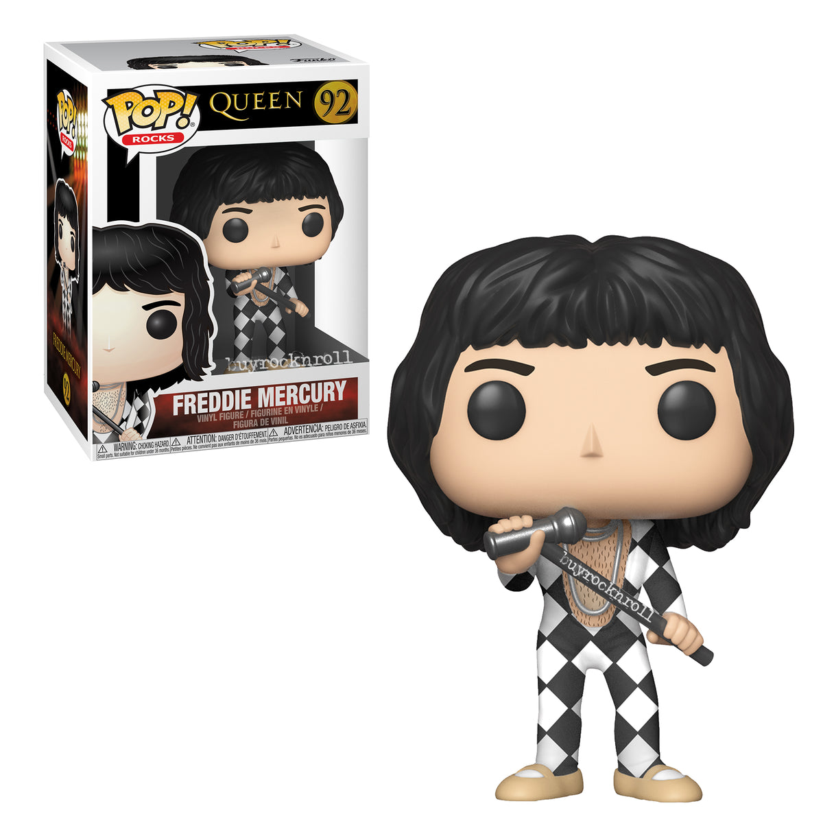 Queen & Freddie Mercury 2018 Handpicked Funko Pop Rocks Figure Set #92 #83 #94 #95 #96