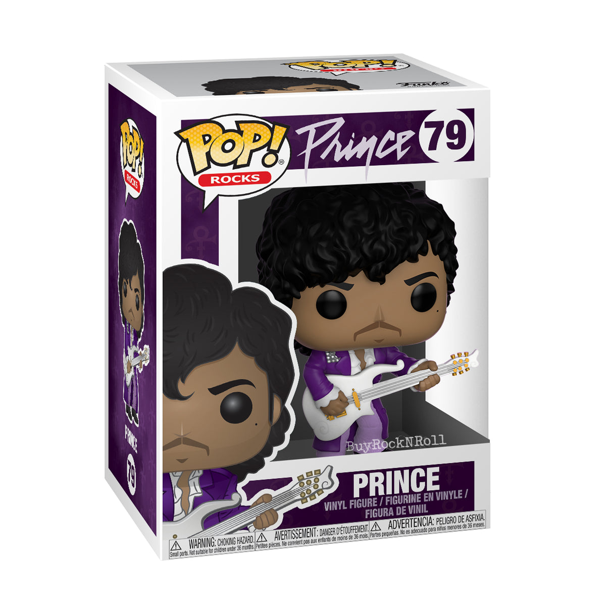 Prince Collectible 2018 Handpicked Funko Pop! Rocks Vinyl Figure Set #79 #80 #81