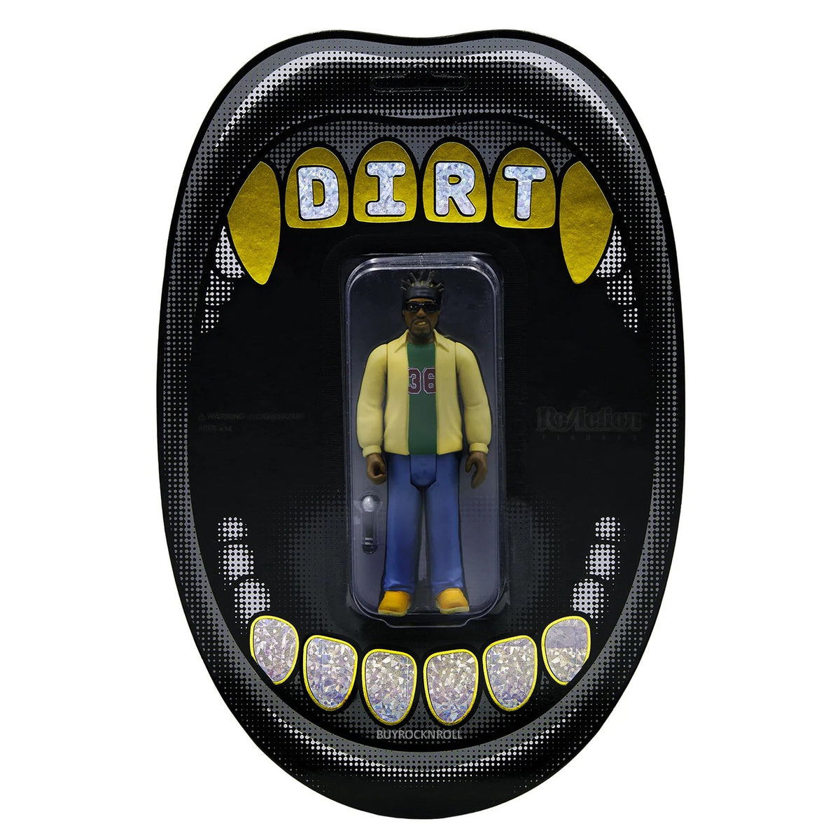 Archived - Ol' Dirty Bastard Collectible 2022 Super7 ODB Reaction Figure Brooklyn Zoo