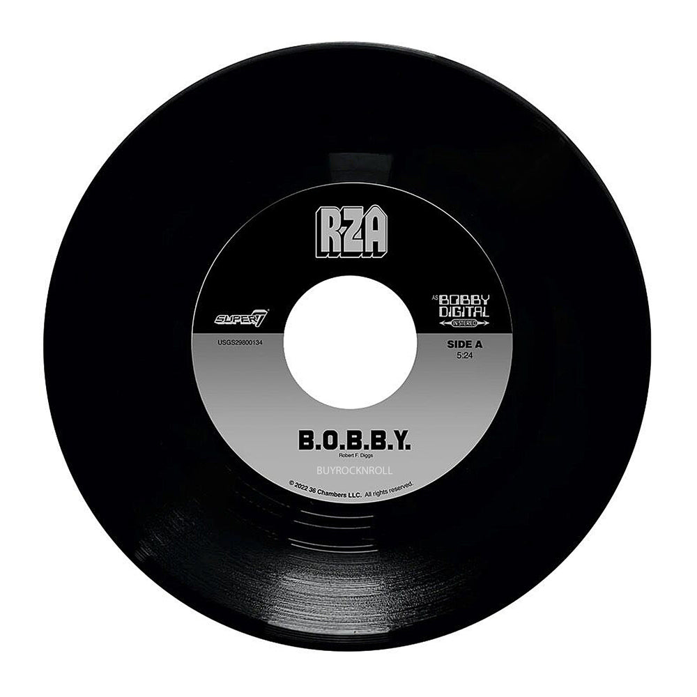 Bobby Digital Box Set Metallic Silver w/45 adapter RZA's B.O.B.B.Y. & Holocaust (Silkworm)