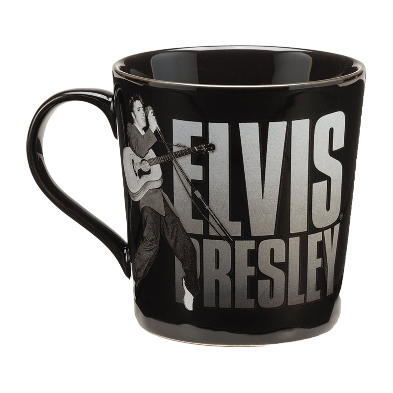 Rare Elvis Presley Collectible 2015 Vandor Portrait 12 oz Ceramic Mug #47562