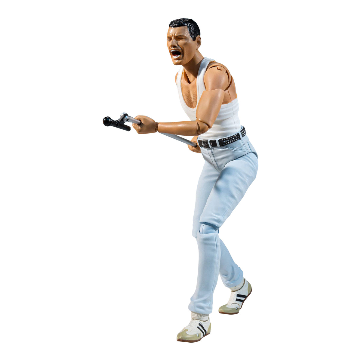 Queen Collectible 2020 Tamashii Nations BanDai Freddie Mercury Live Aid SH Figuarts 5" Figure