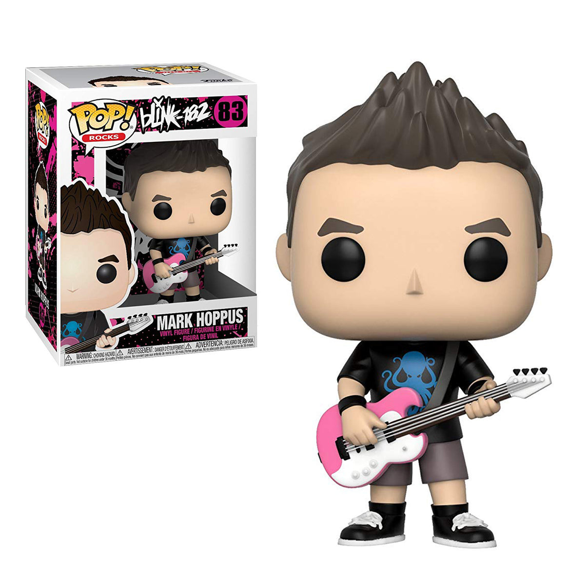 Blink 182 Collectible 2018 Funko Pop! Rocks #83 Mark Hoppus & #84 Travis Barker