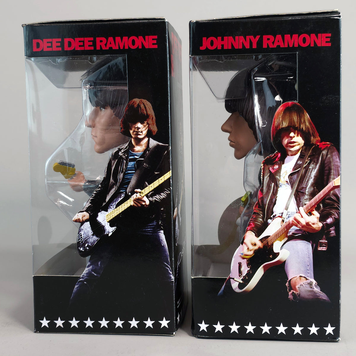 NEW Ramones Collectible 2010 Funko Dee Dee & Johnny Wacky Wobbler Set