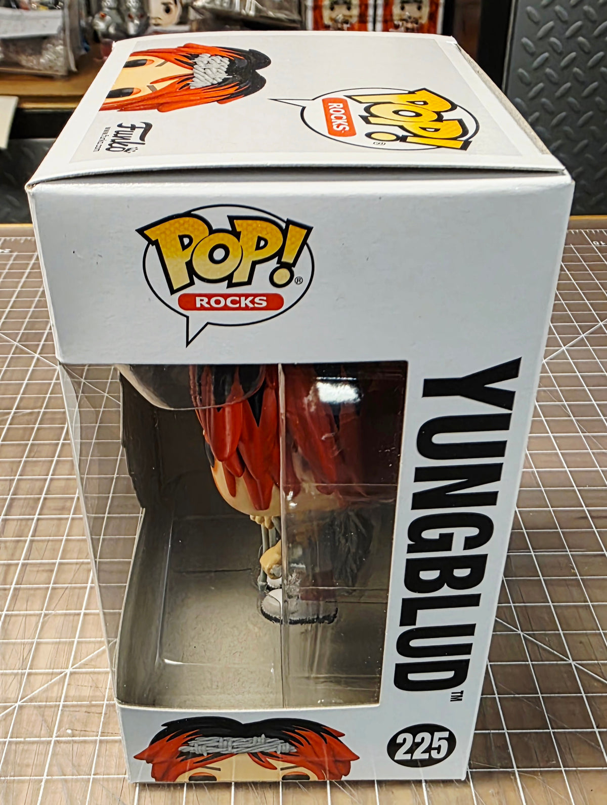 Yungblud Collectible 2021 Handpicked Funko Pop! Rocks Figure #225 in Protector