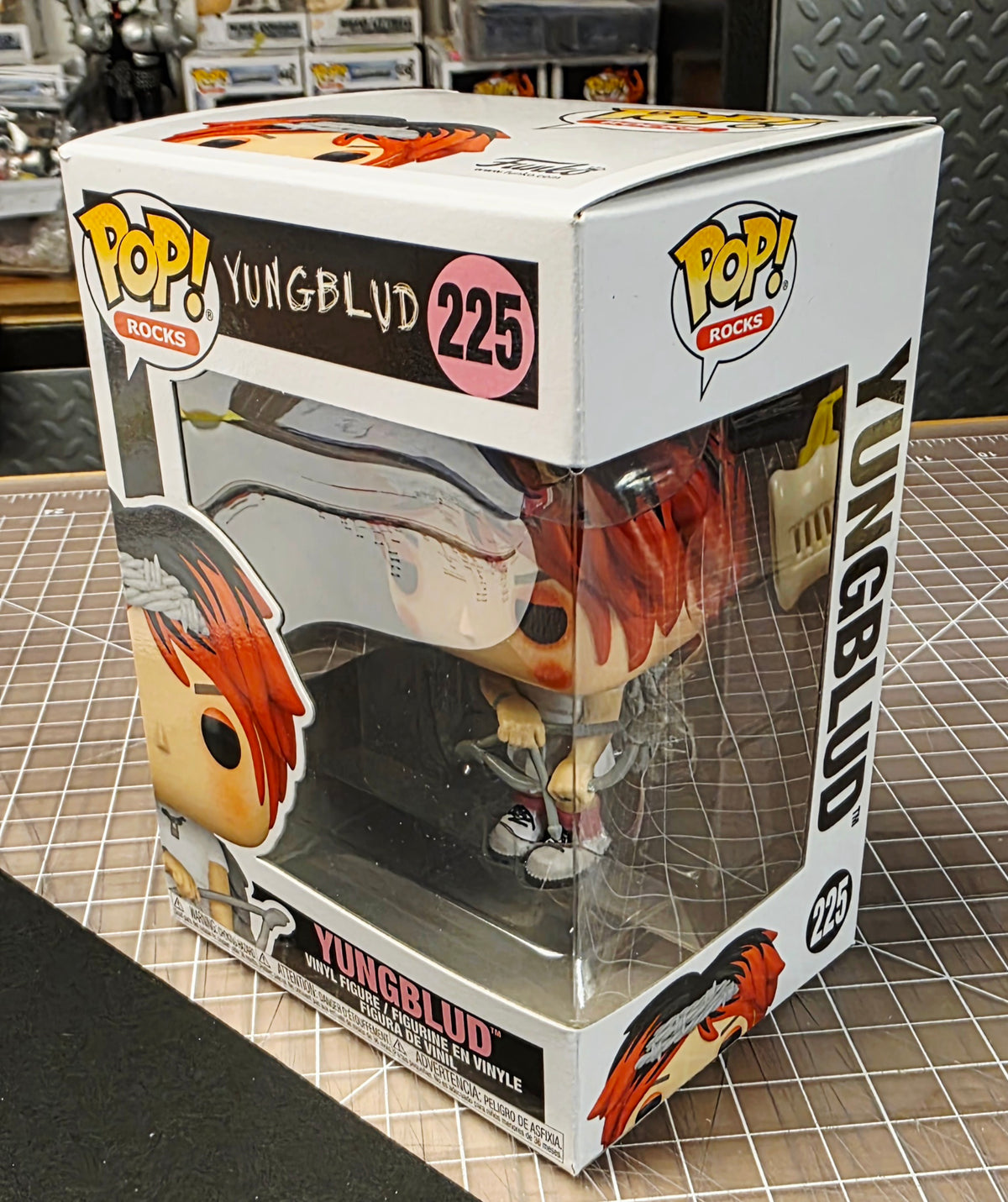 Yungblud Collectible 2021 Handpicked Funko Pop! Rocks Figure #225 in Protector
