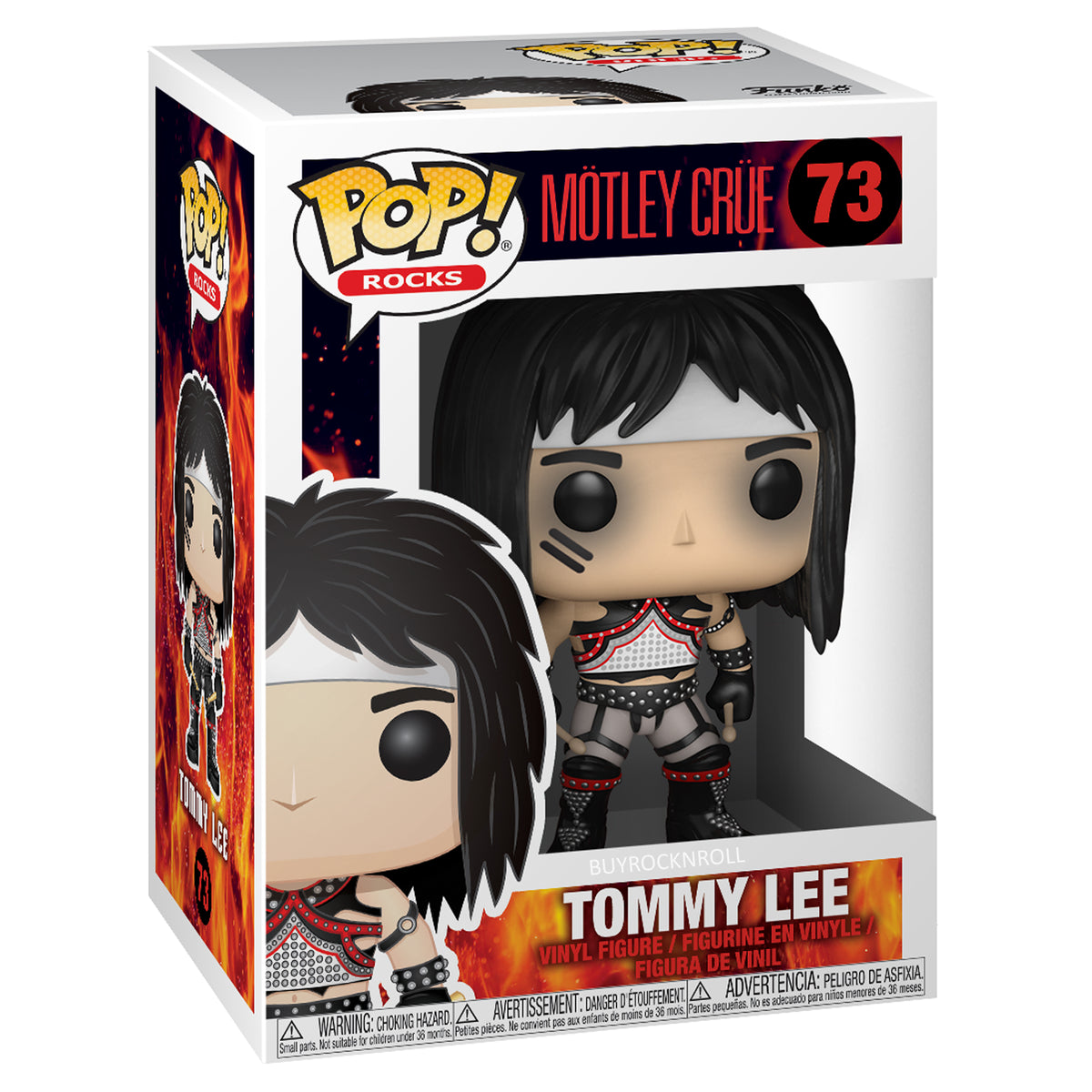 Motley Crue Collectible 2018 Funko Pop! Rocks Tommy Lee Figure #73