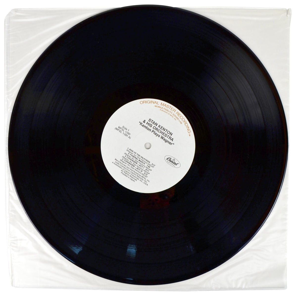 MFSL Collectors: 1984 Mobile Fidelity Stan Kenton & His Orchestra Kenton Plays Wagner LP #1-091