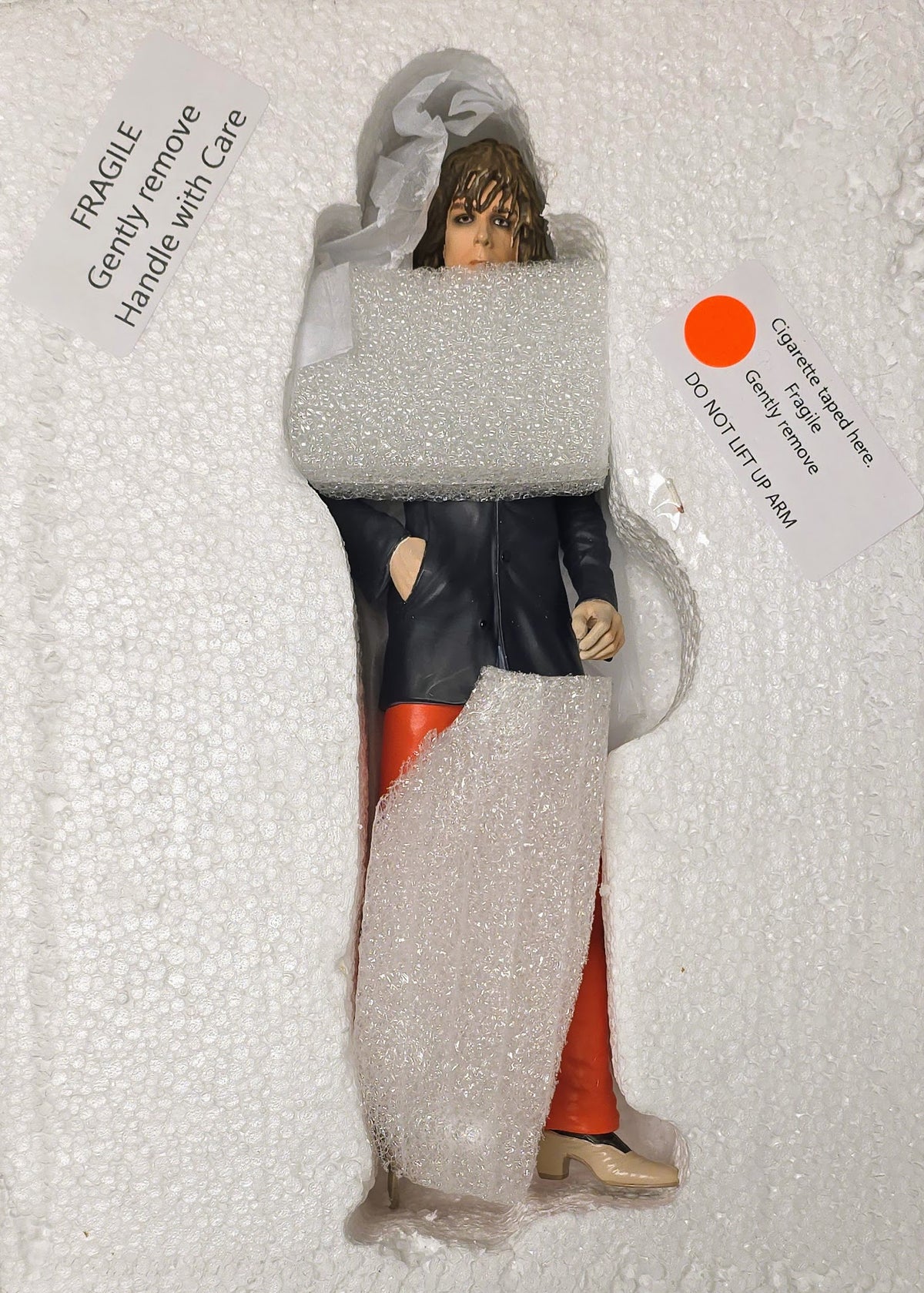 Pink Floyd Collectible 2017 KnuckleBonz Rock Iconz Syd Barrett Statue #496/3000