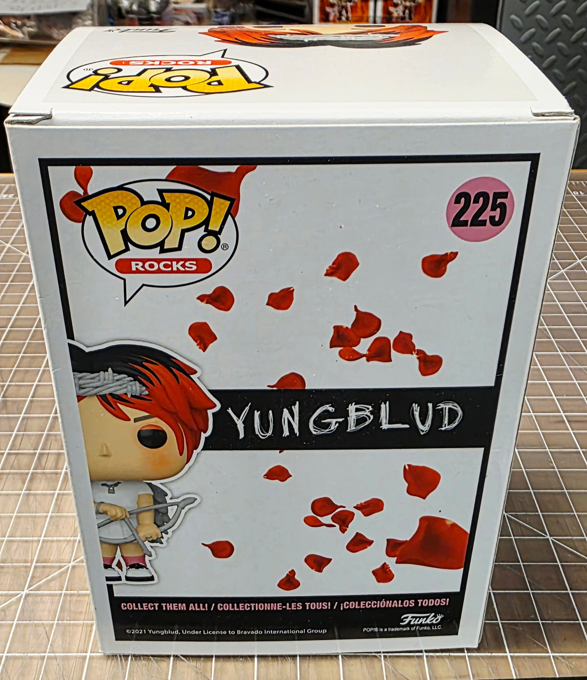 Yungblud Collectible 2021 Handpicked Funko Pop! Rocks Figure #225 in Protector