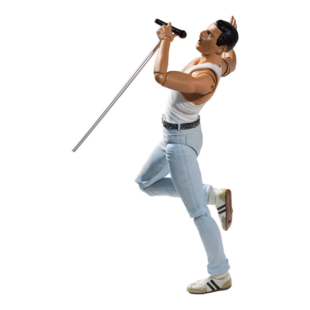 Queen Collectible 2020 Tamashii Nations BanDai Freddie Mercury Live Aid SH Figuarts 5" Figure