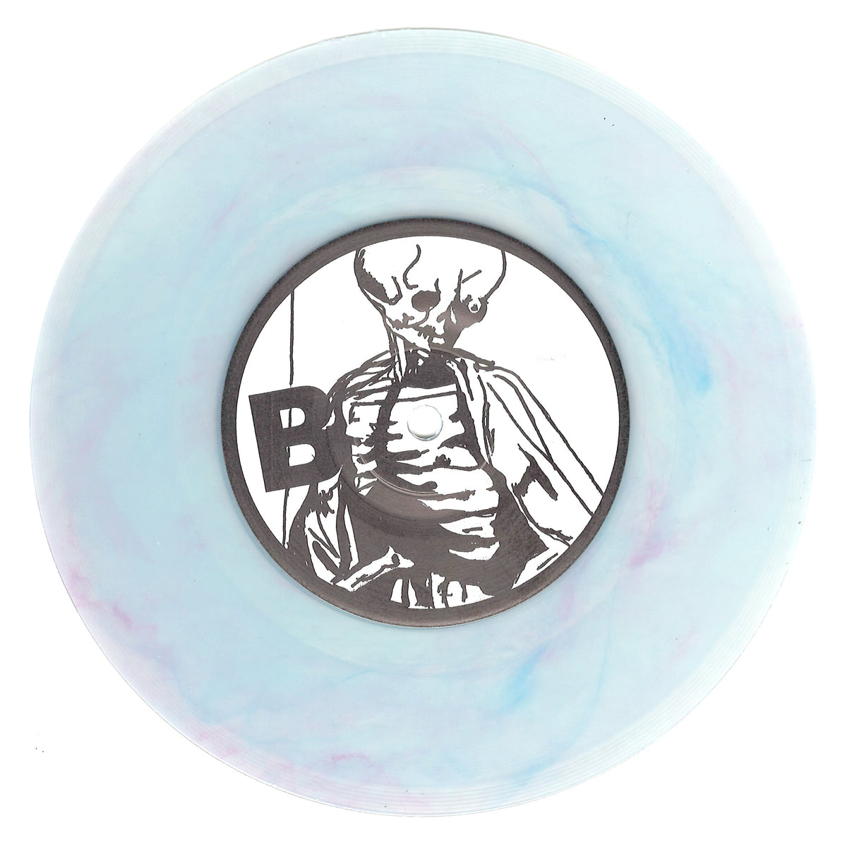 Metallica 2002 Boneless Records American Bad-Asses Cliff Burton 7" Clear 33 1/3Vinyl 45 Single #841 /1000