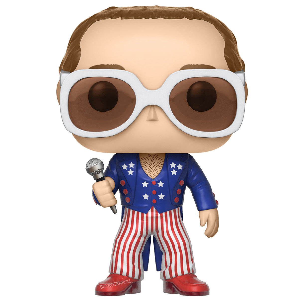 Elton John 2017 Handpicked Funko POP Rocks Red White Blue Figure #63