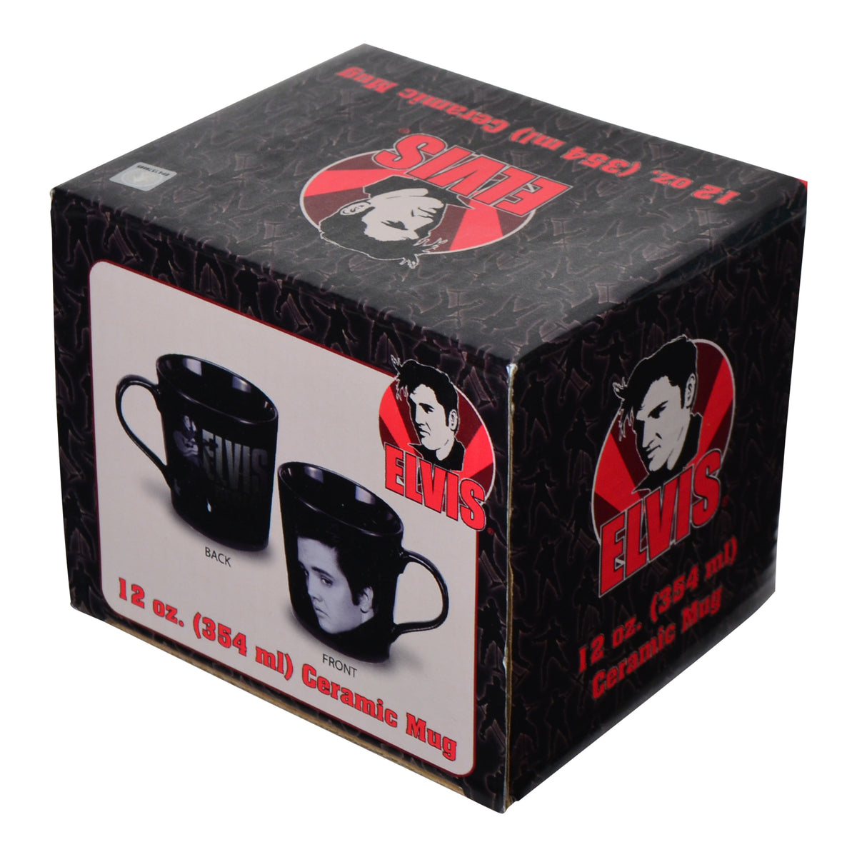 Rare Elvis Presley Collectible 2015 Vandor Portrait 12 oz Ceramic Mug #47562