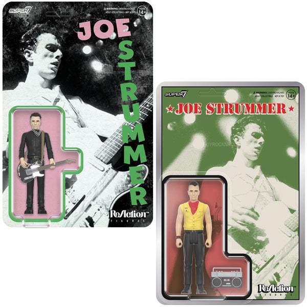 The Clash Collectible 2023 / 2024 Super7 Joe Strummer