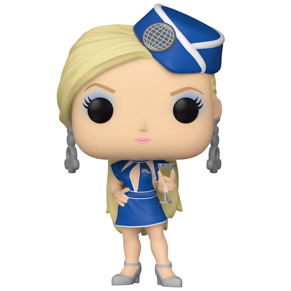 Britney Spears Collectible Handpicked 2021 Funko Pop Rocks Britney Spears Toxic Stewardess Figure #208