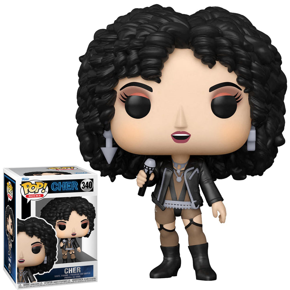 Cher Collectible 2023 Handpicked (If I Could Turn Back Time) Funko Pop! Rocks Vinyl Figure #340