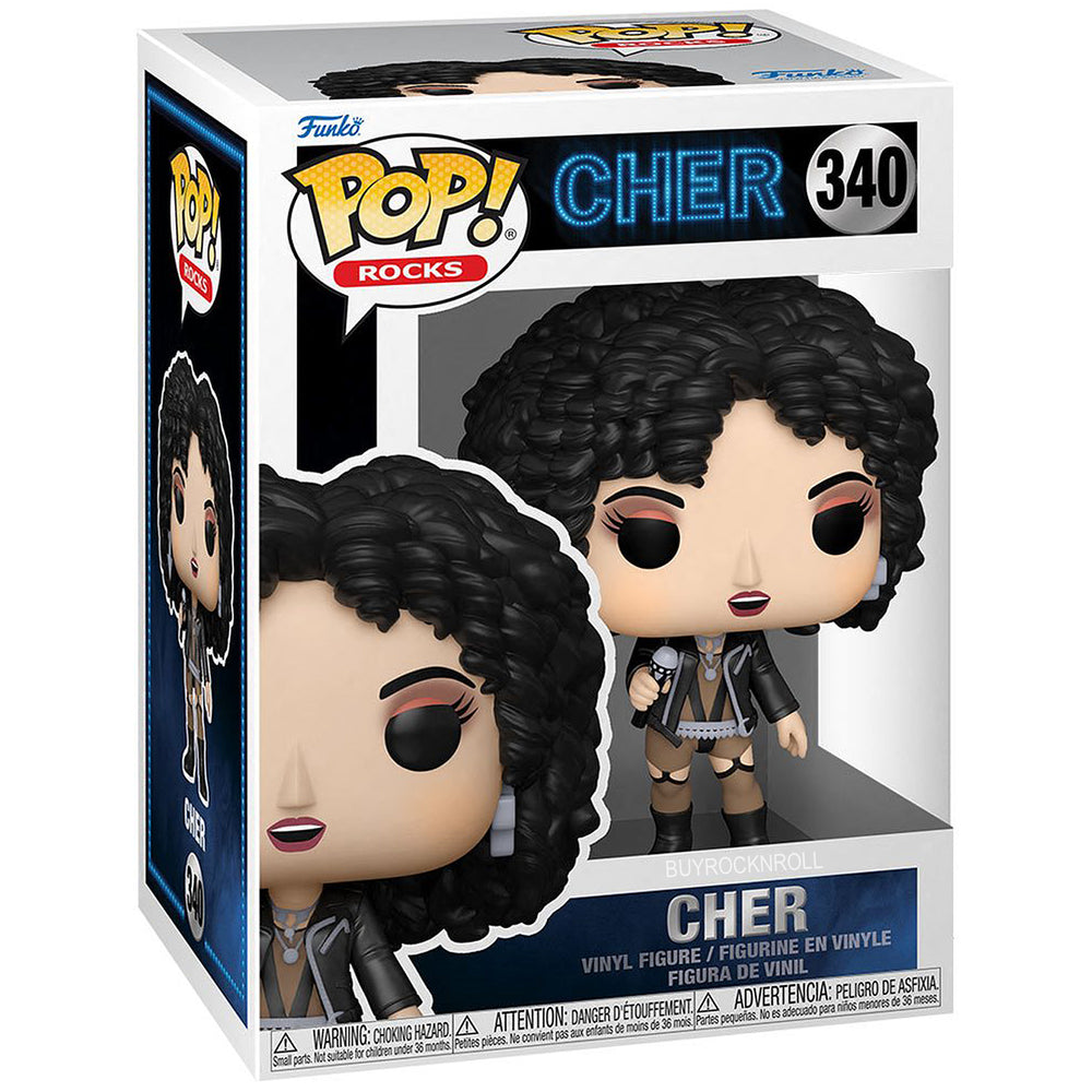 Cher Collectible 2023 Handpicked (If I Could Turn Back Time) Funko Pop! Rocks Vinyl Figure #340
