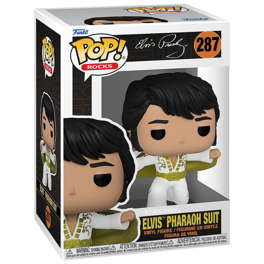 Elvis Presley Collectibles Funko Pop Rocks 5 Figure Set: '68 Comeback, Blue Hawaii & Jailhouse Rock