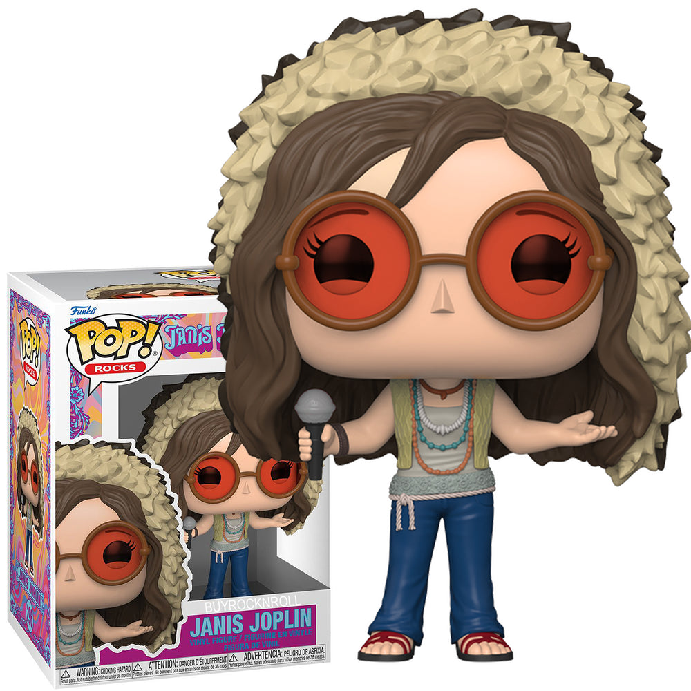 2023 Janis Joplin Collectible 2023 Funko Pop Rocks #296 Figure