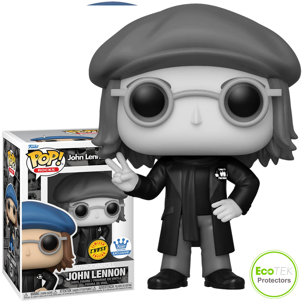 Beatles 2021 Funko Chase Exclusive Pop Rocks John Lennon Pea Coat Figure 247