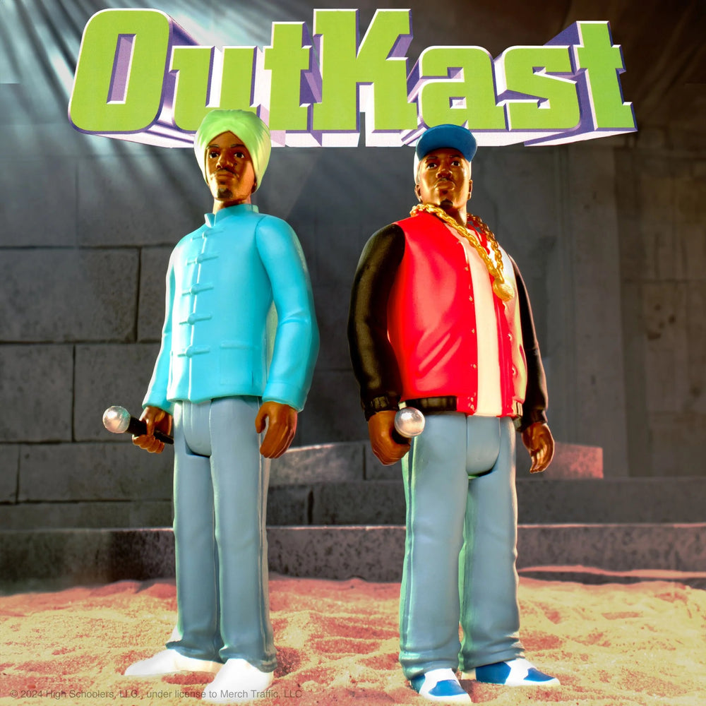 Outkast Collectibles Handpicked 2024 Super7 Reaction Figures Big Boi & Andre 3000