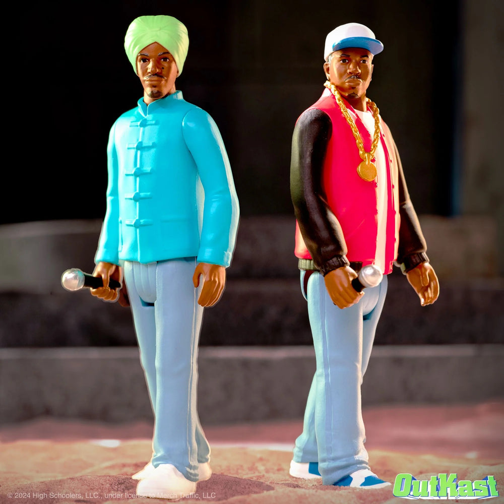 Outkast Collectibles Handpicked 2024 Super7 Reaction Figures Big Boi & Andre 3000