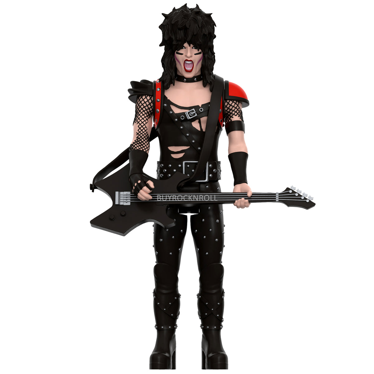 Motley Crue Collectible 2024 Handpicked Super7 Reaction Nikki Sixx Figure