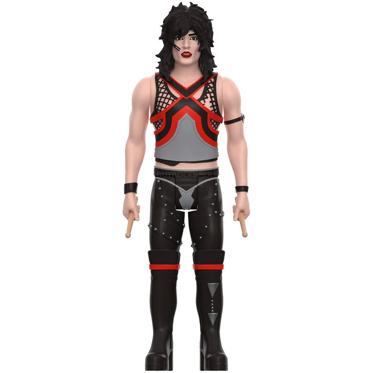 Motley Crue Collectible 2024 Handpicked Super7 Reaction Tommy Lee Figure