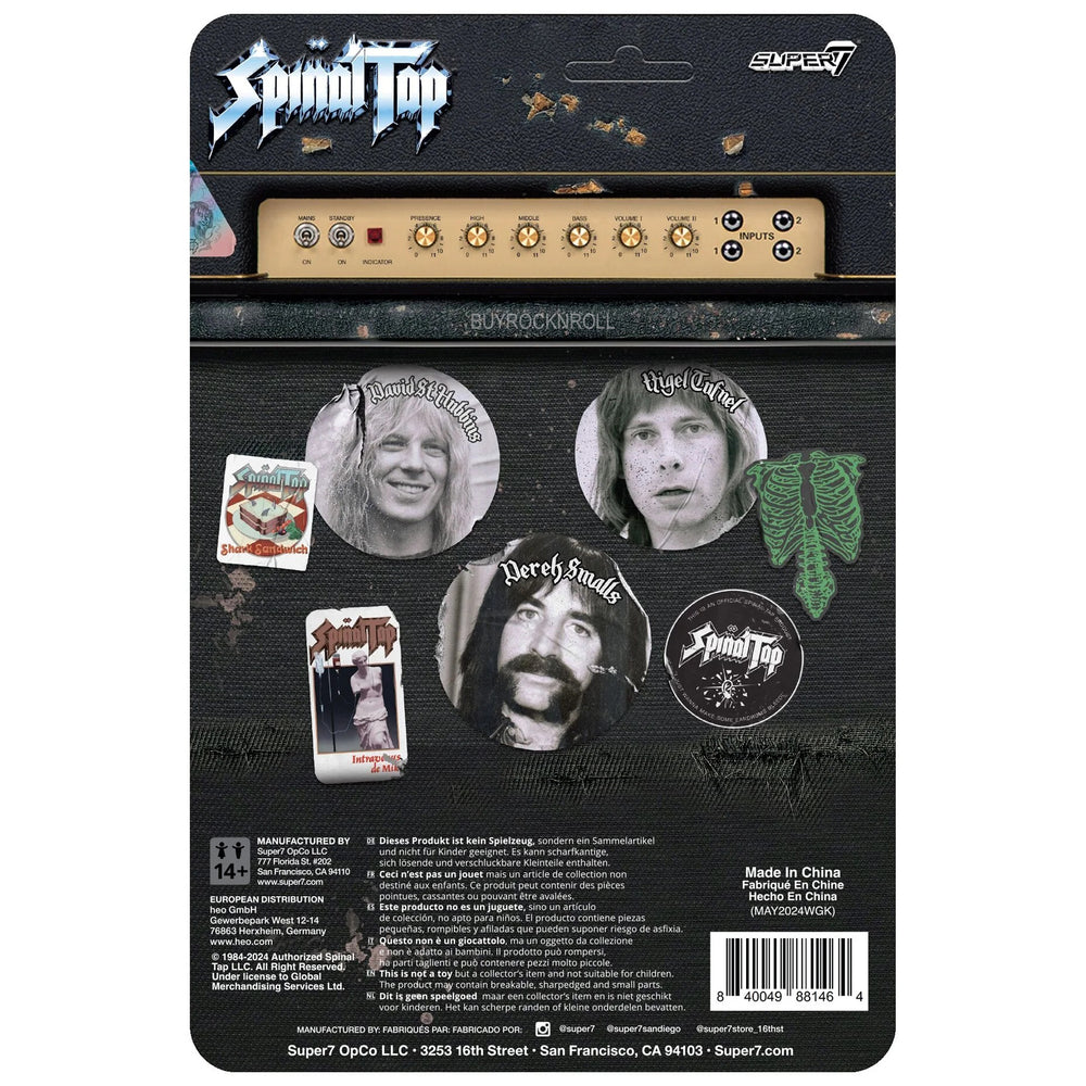 Spinal Tap ReAction Figures Wave 1 Derek Smalls, Nigel Tufnel, & David St. Hubbins