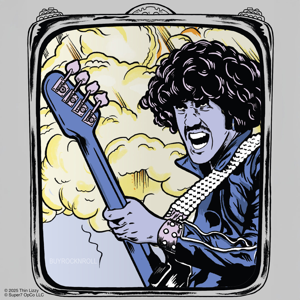 Thin Lizzy Collectible 2025 Super7 Phil Lynott Jailbreak ReAction Figure NM-MT*