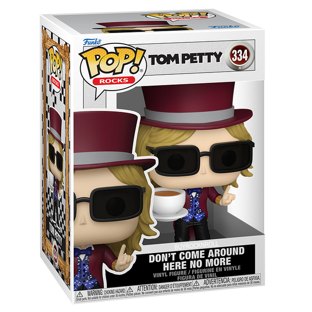 PRESALE: Tom Petty 2025 Funko Pop Don't Come Around Here No More! Figure #334 NM/MT