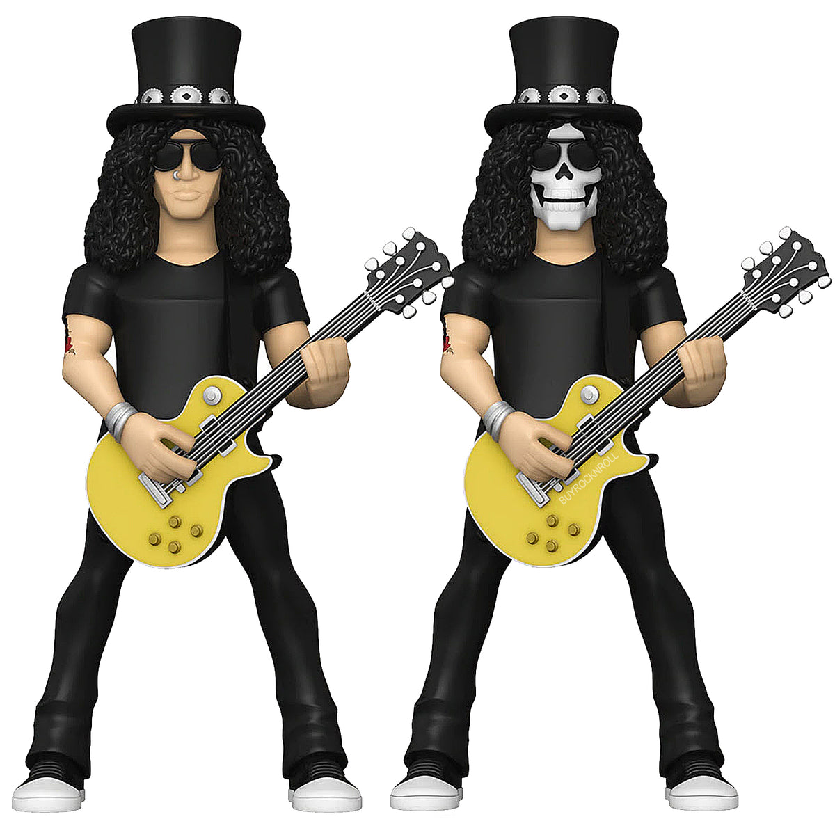 Guns N Roses Collectible 2022 Funko Premium Vinyl Gold Slash Figure & Chase 5" Figure