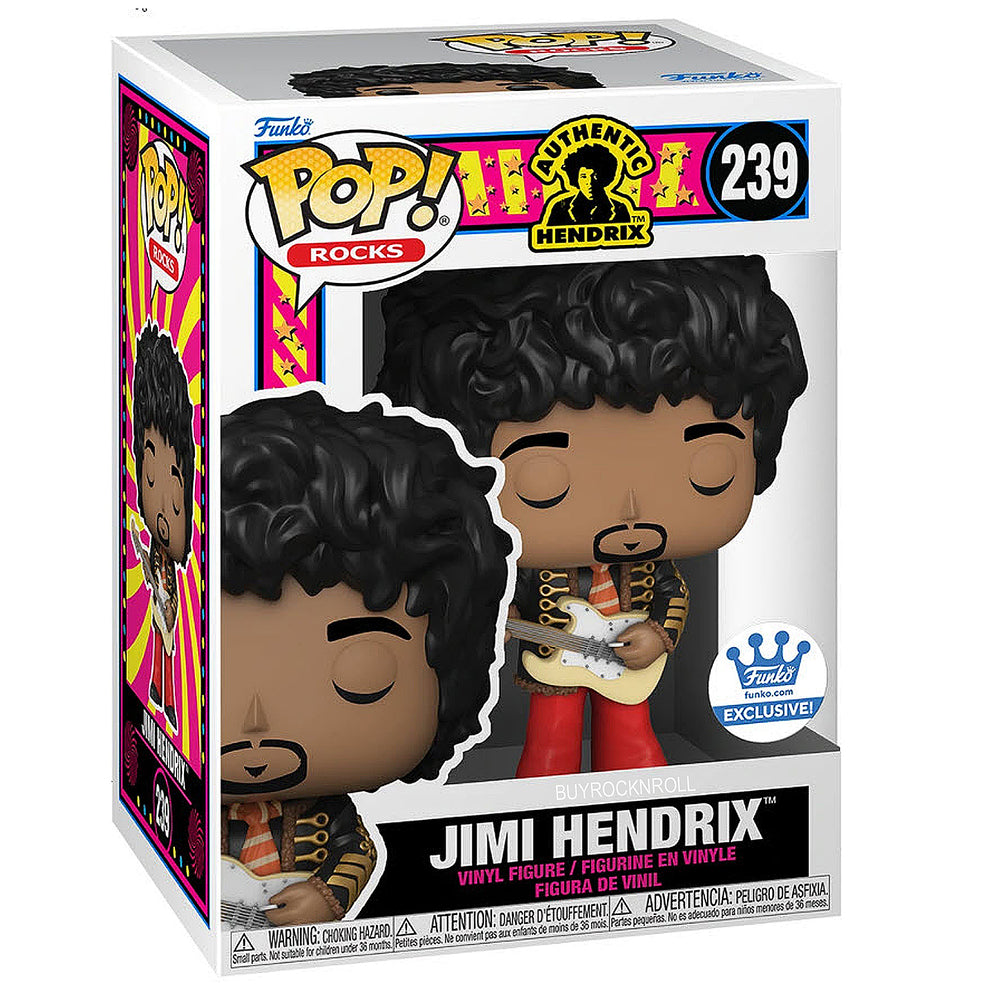 Jimi Hendrix Collectible 2020 Funko Store Exclusive Napoleonic Hussar Jacket Figure #239