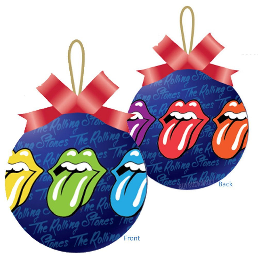 Rolling Stones Collectible 2014 Bravado 3.25" Christmas Ornament In Gift Box
