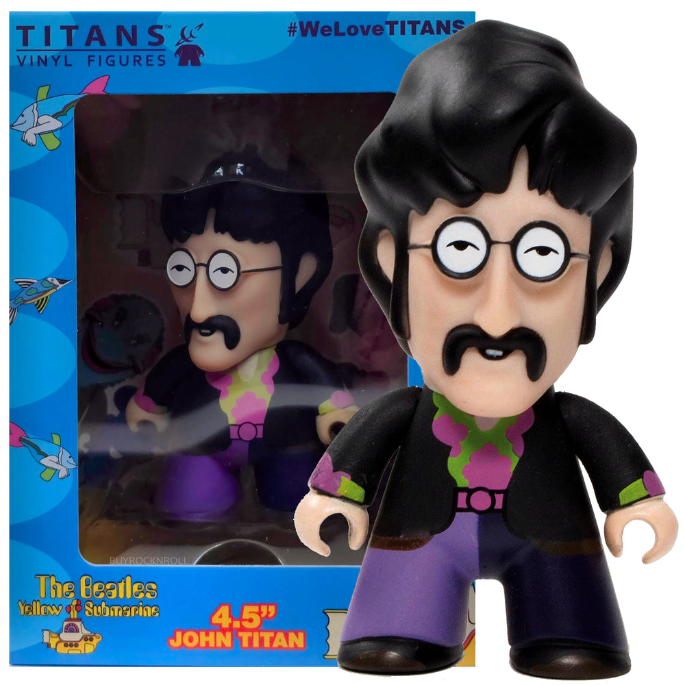Beatles Collectible 2019 Titans Yellow Submarine John Titan (Lennon) 4.5" Figure