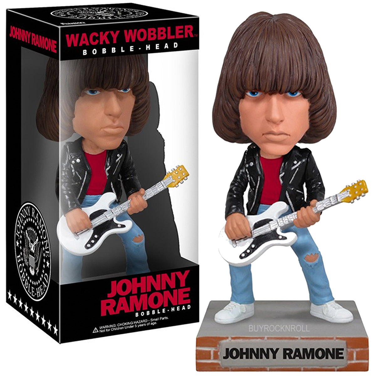 NEW Ramones Collectible 2010 Funko Dee Dee & Johnny Wacky Wobbler Set
