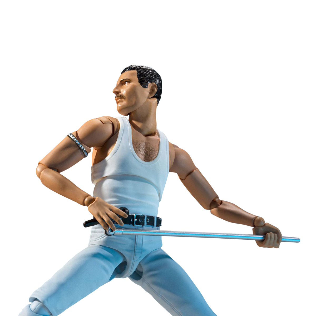 Queen Collectible 2020 Tamashii Nations BanDai Freddie Mercury Live Aid SH Figuarts 5" Figure
