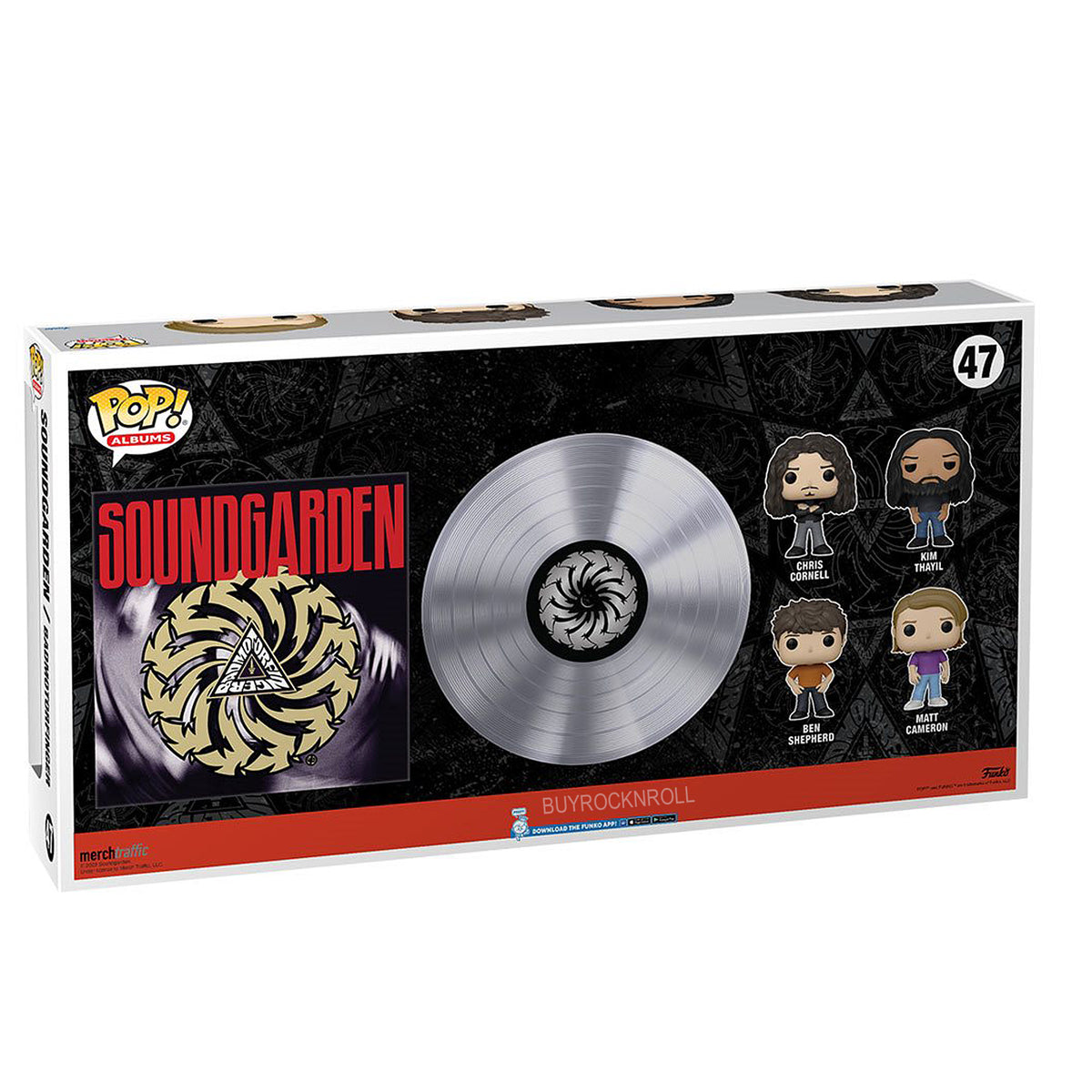 Soundgarden 2023 Collectible Badmotorfinger Deluxe Pop! Albums Figure #47