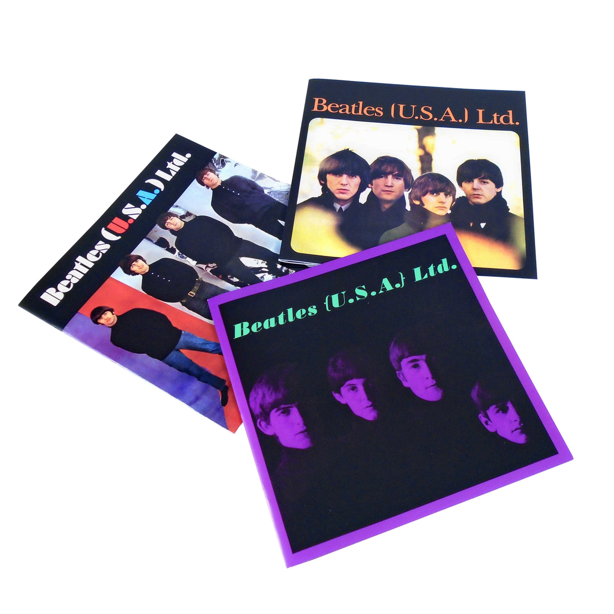 Beatles Memorabilia: 1964 Replica Concert Tickets Tour Programs Buttons Box Set