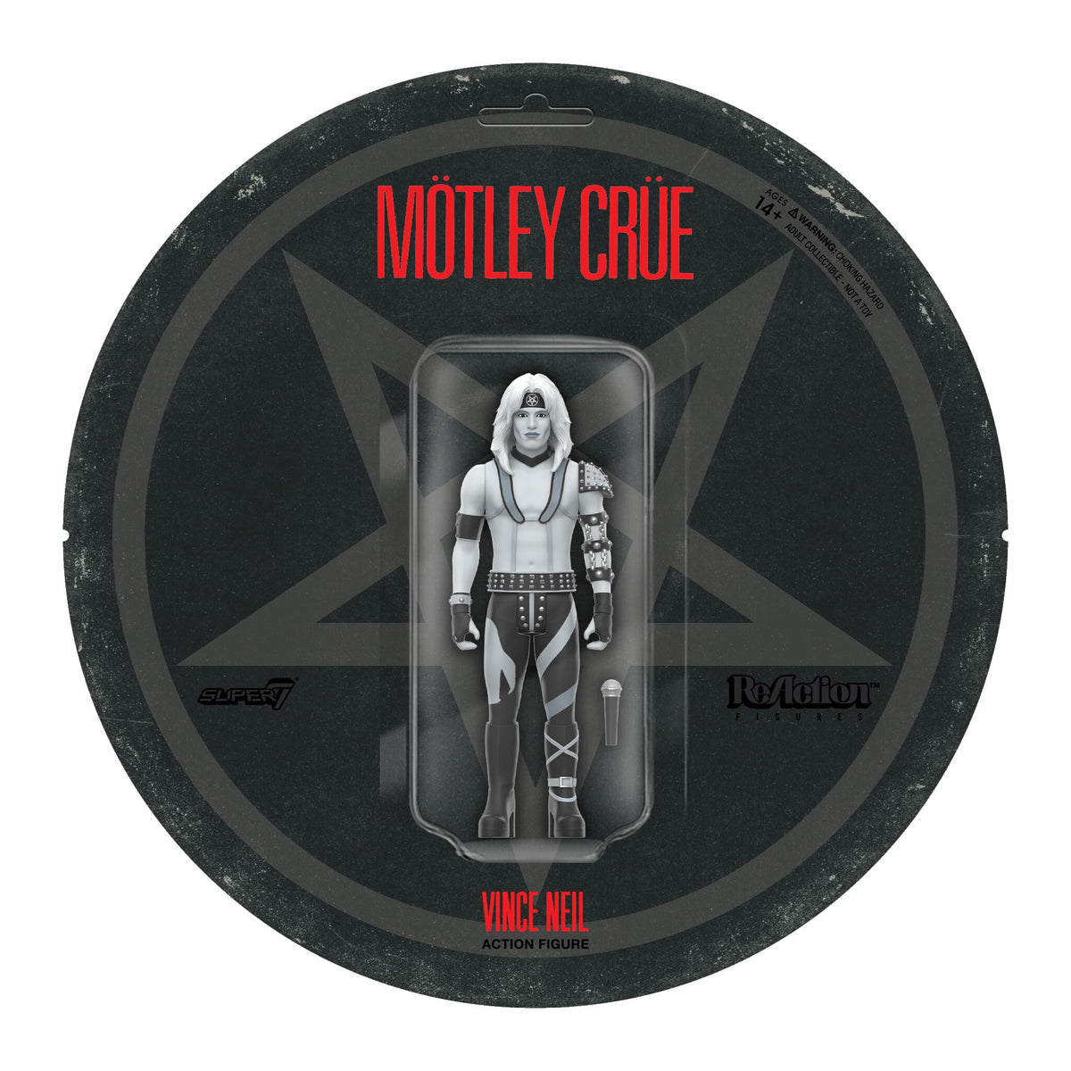 Motley Crue Collectible 2025 Super7 Reaction Figure Set Wave 2