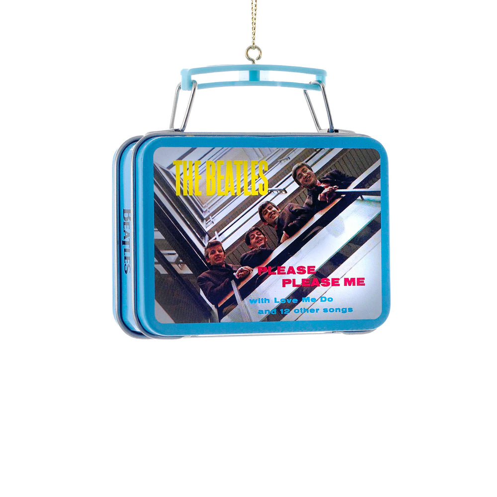 Beatles Collectible:2013 Kurt Adler Please Please Me Lunchbox Christmas Ornament