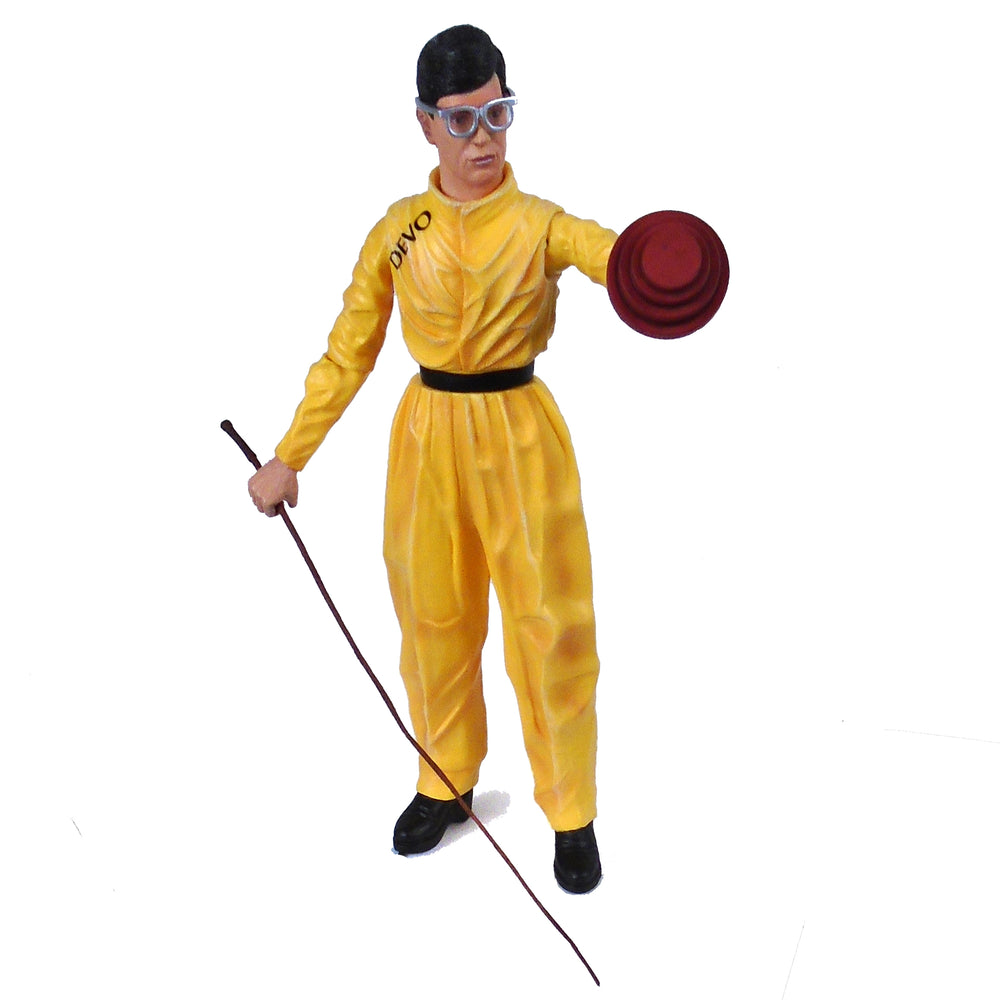SOLD OUT! Devo Collectible 2005 NECA Figure - 5 Interchangeable Heads, Energy Dome & Whip