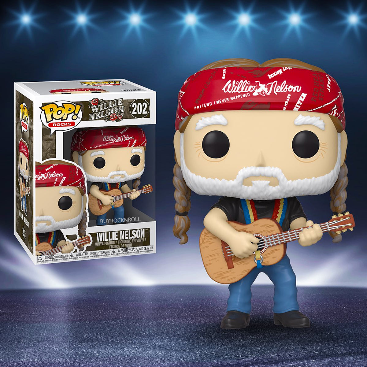 Willie Nelson Handpicked 2020 Funko Pop! Figure Protector Display Case
