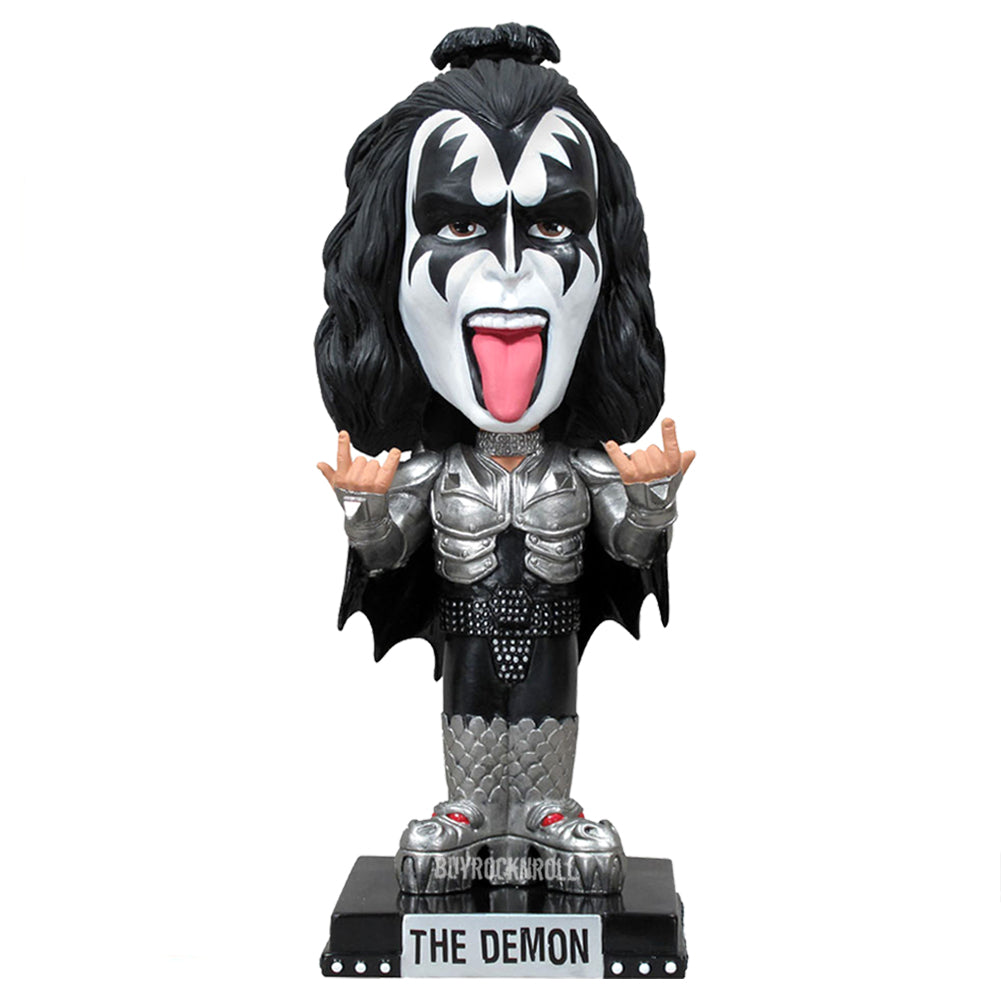 KISS 2011 Funko Wacky Wobbler Set of 4: Demon Starchild Spaceman Catman