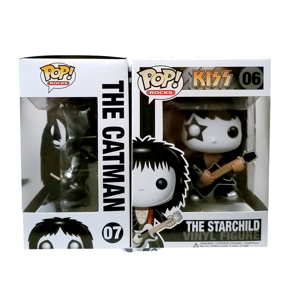 KISS Collectibles 2011 Funko Pop Rocks Series 1 Vinyl Figures Set of 4 - New
