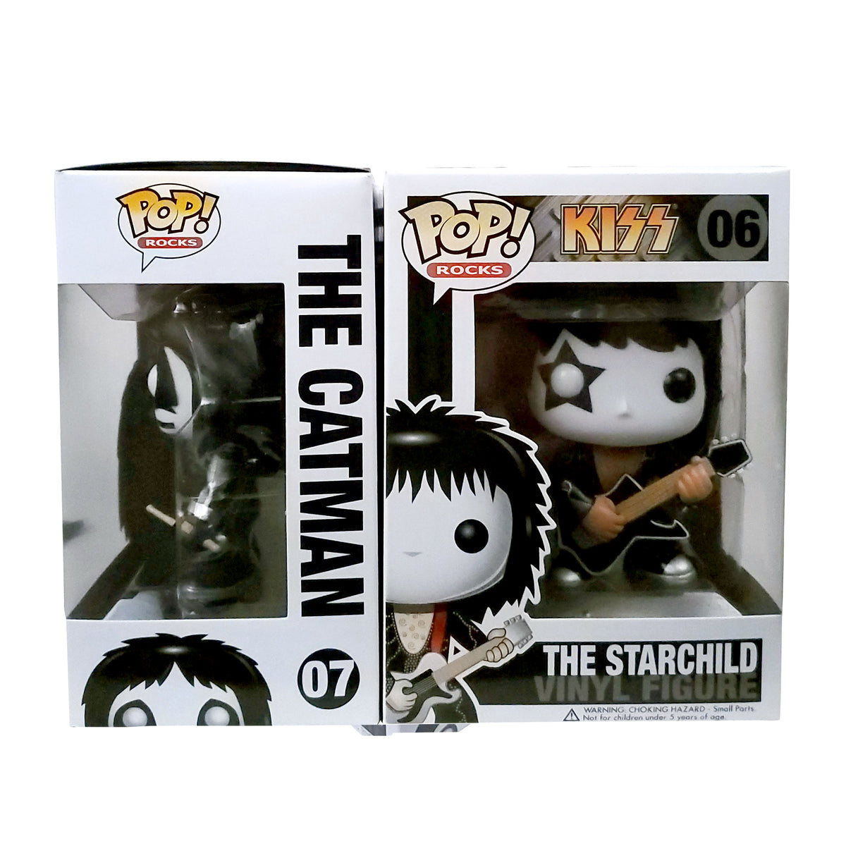 KISS Collectibles 2011 Funko Pop Rocks Series 1 Vinyl Figures Set of 4 - New