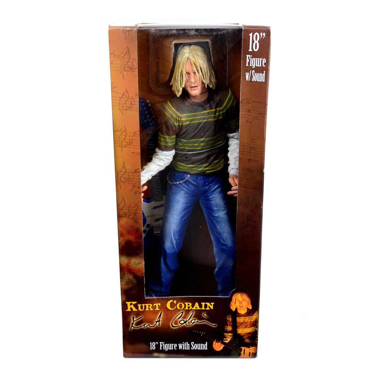 SOLD OUT! Nirvana Collectible NECA 2006 Kurt Cobain Smells Like Teen Spirit 18" Figure